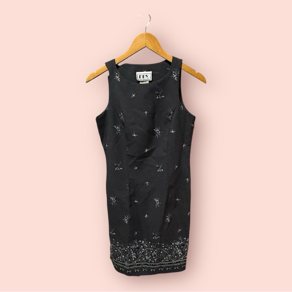 DBY LTD vintage Embroidered Mini Dress‎